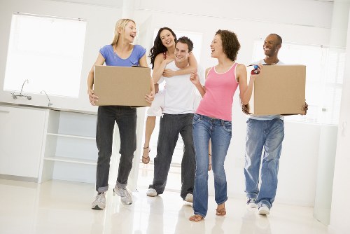 Man and van service helping with a local move in Enfield