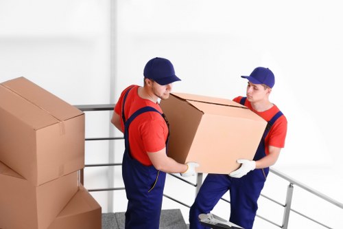 Illustration representing accessible moving services in Enfield