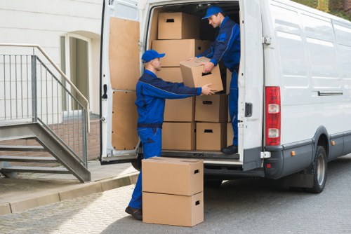 Secure payment dashboard for Enfield Movers with protected transaction details