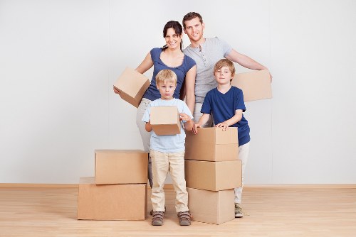 Local removals team planning a move in Enfield
